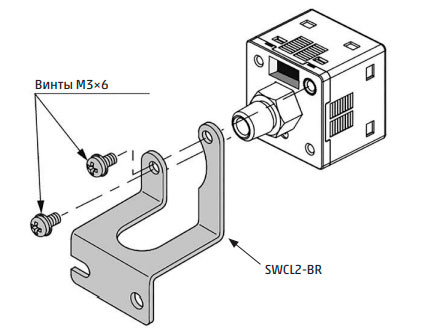 Пример сборки датчика с помощью SWCL2-BR
